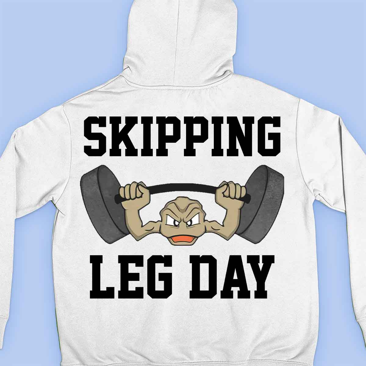 Skipping - Premium hoodie, unisex-rugafdruk