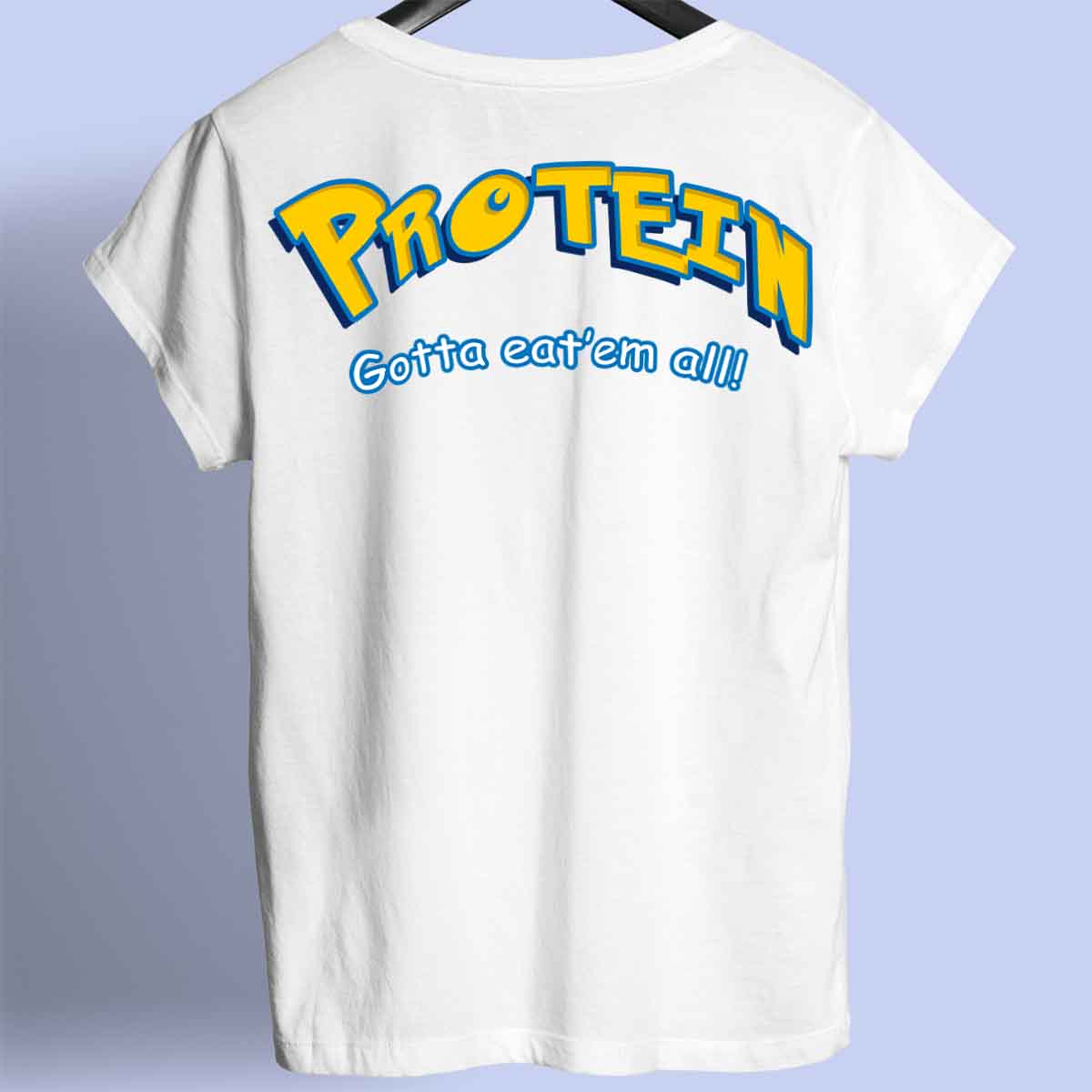 Protein - Premium shirt, unisex-rugafdruk