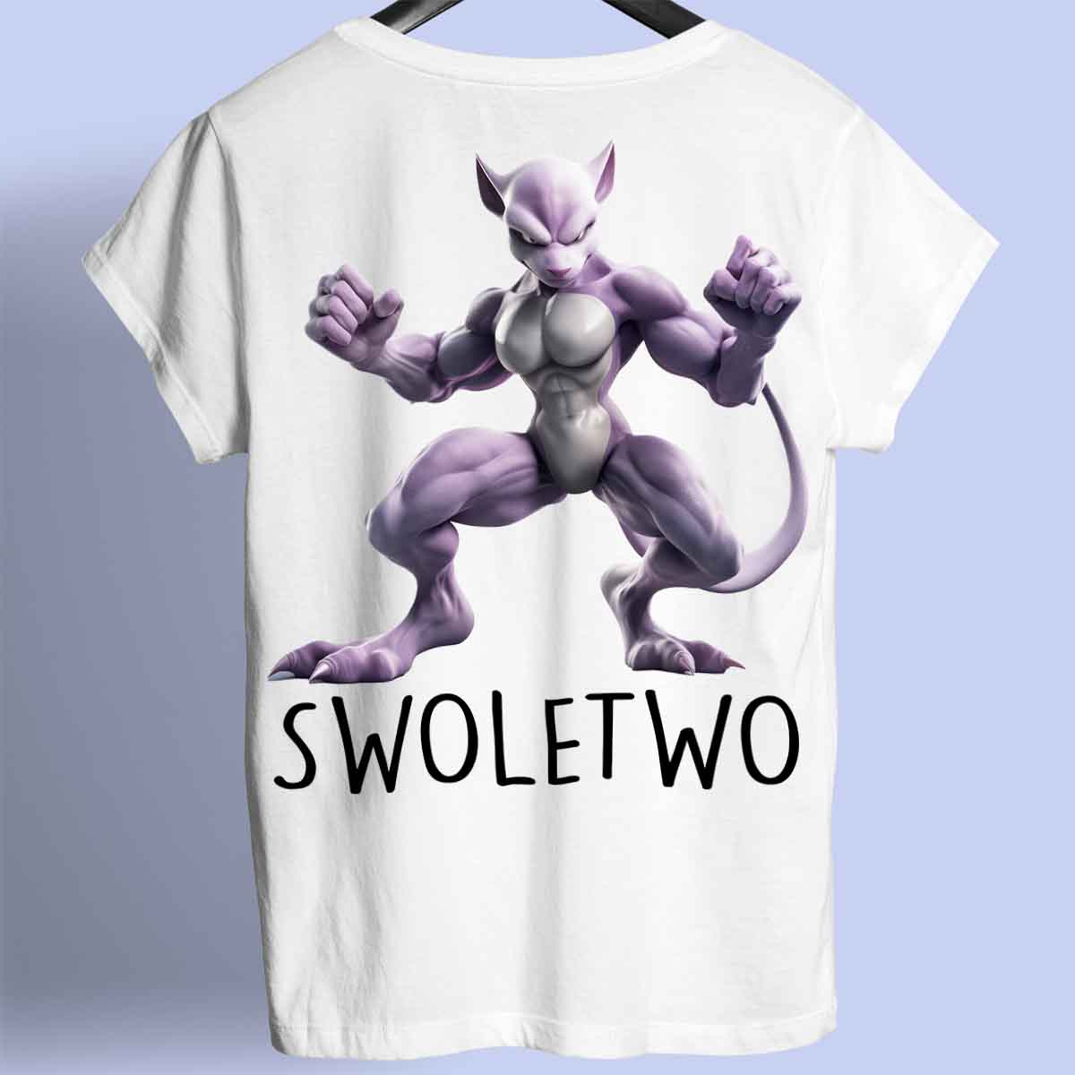 Swoletwo - Premium T-shirt, unisex-rugafdruk