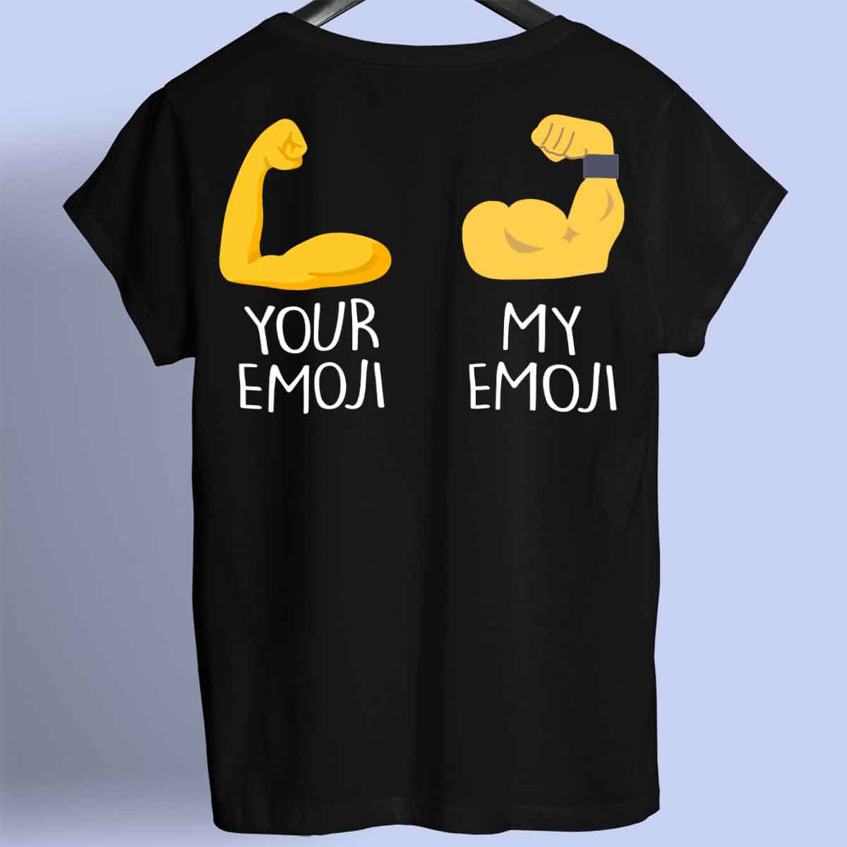 Emoji - Premium shirt, unisex-rugafdruk