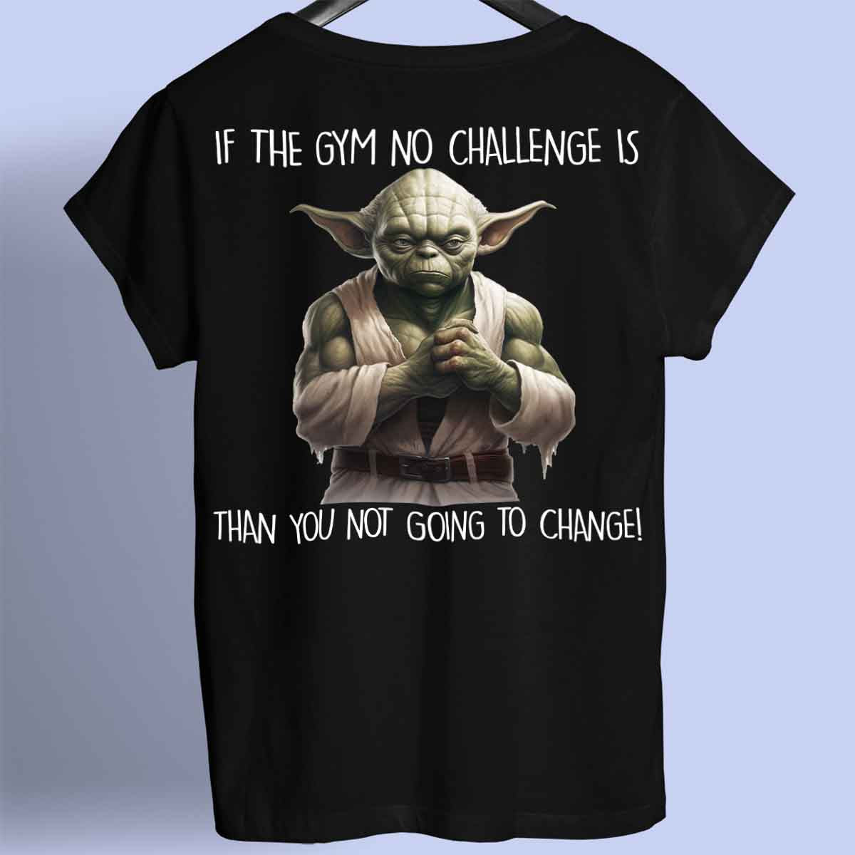 Challenge - Premium shirt, unisex-rugafdruk