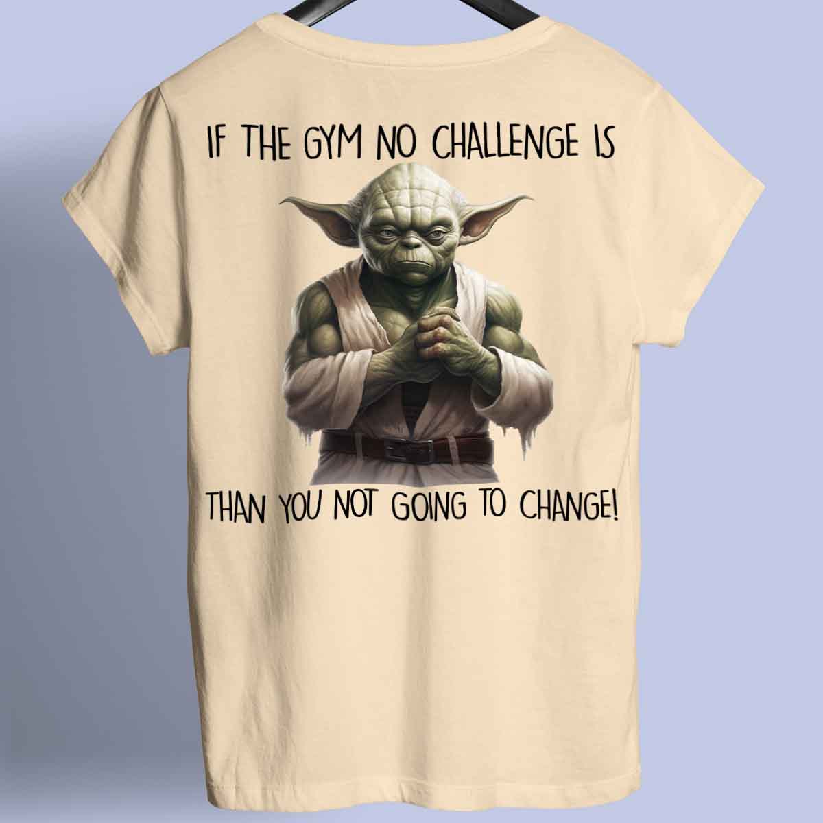 Challenge - Premium shirt, unisex-rugafdruk