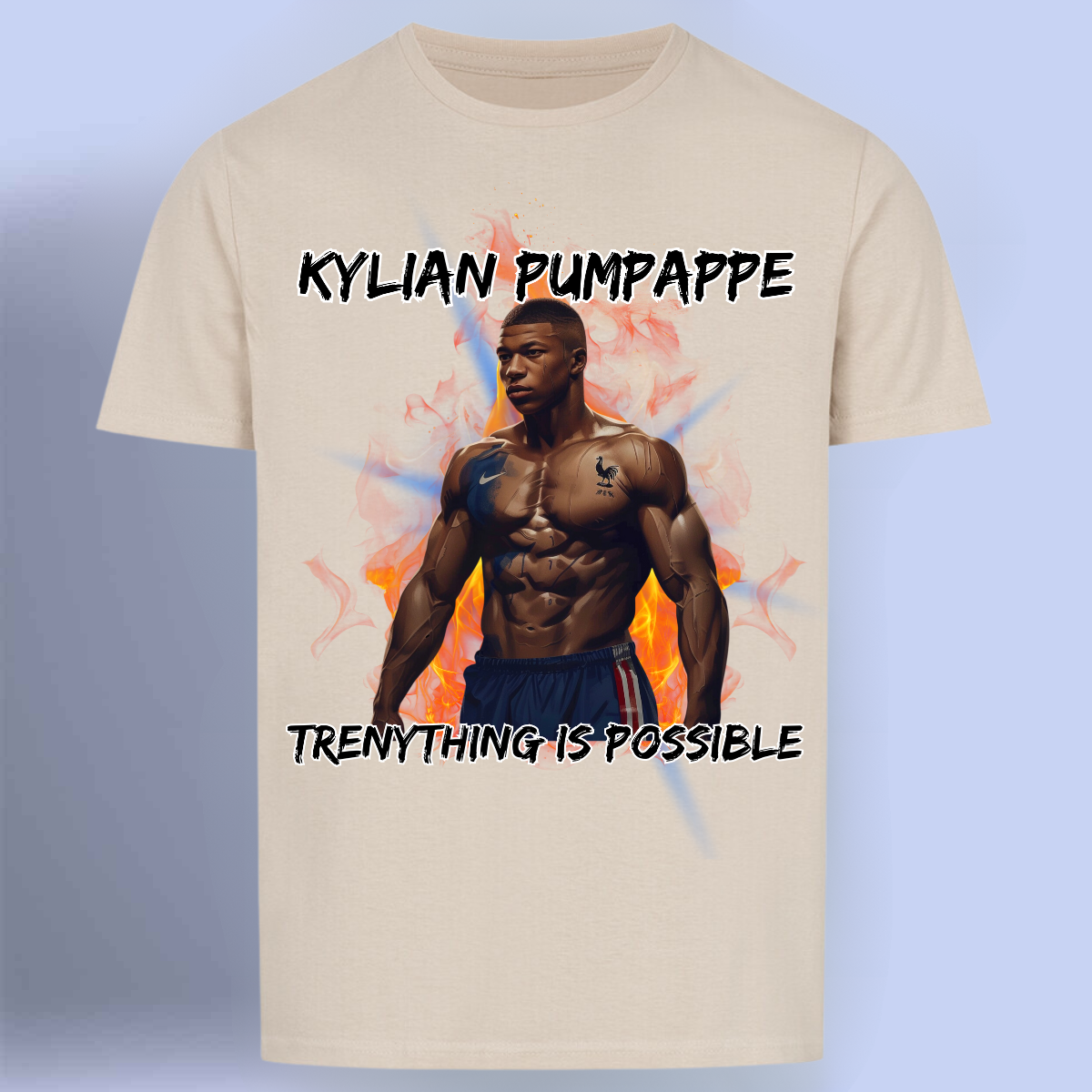 Pumpappe - Premium shirt Unisex print op de voorkant