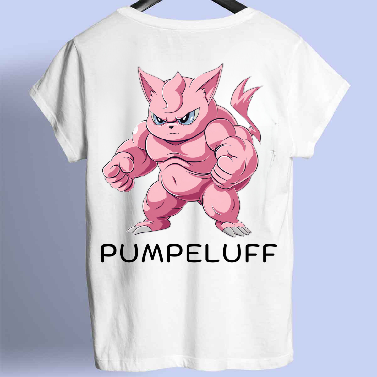 Pumpeluff 1 - Premium shirt, unisex-rugafdruk