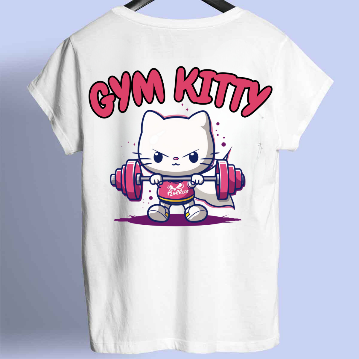 Gym Kitty - Premium Shirt Unisex Front Print