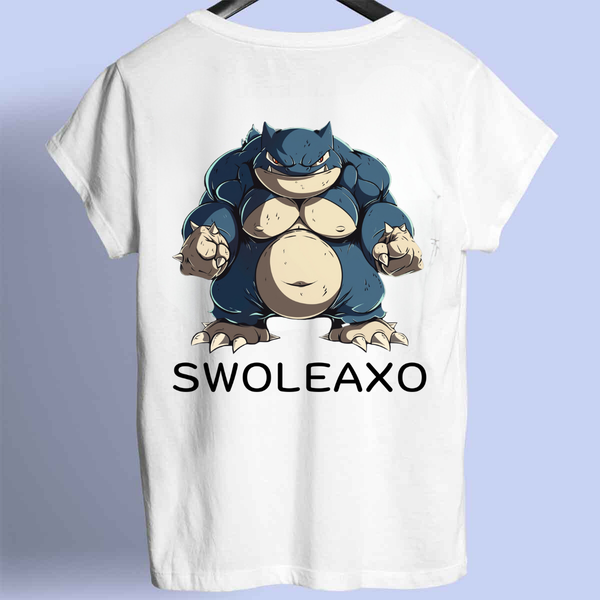 Swoleaxo 2 - Premium shirt, unisex-rugafdruk