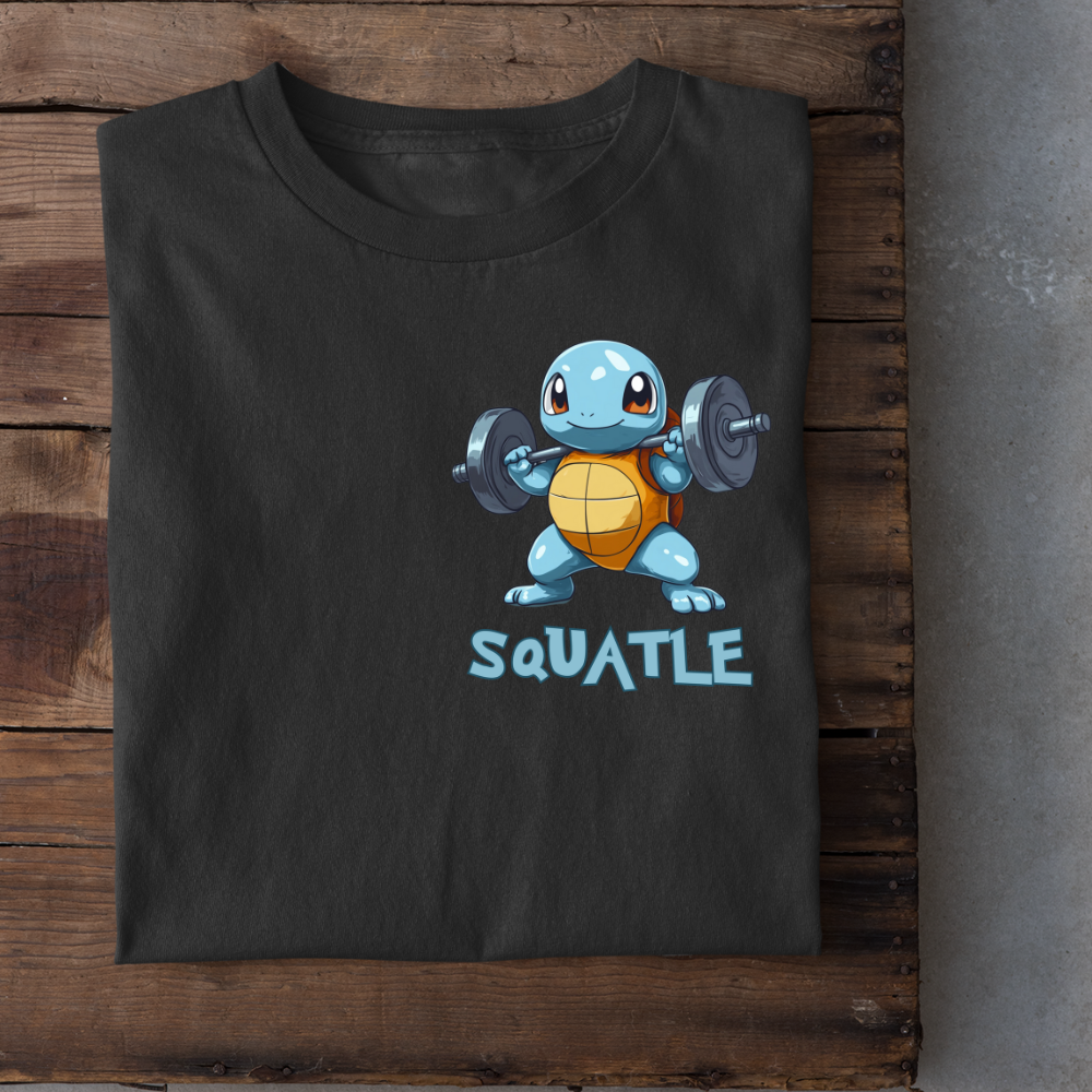 Squatle - Premium Shirt Unisex Frontprint