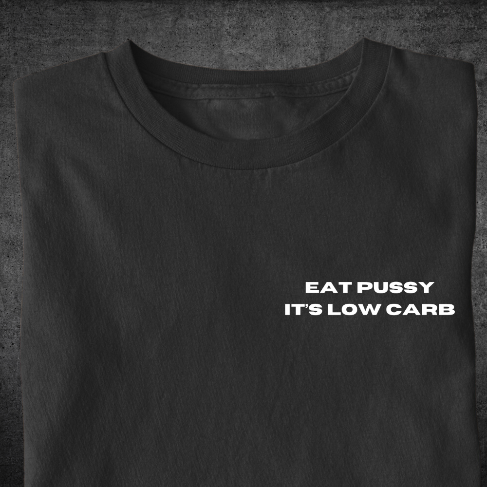 Low Carb - Premium shirt Unisex print op de voorkant