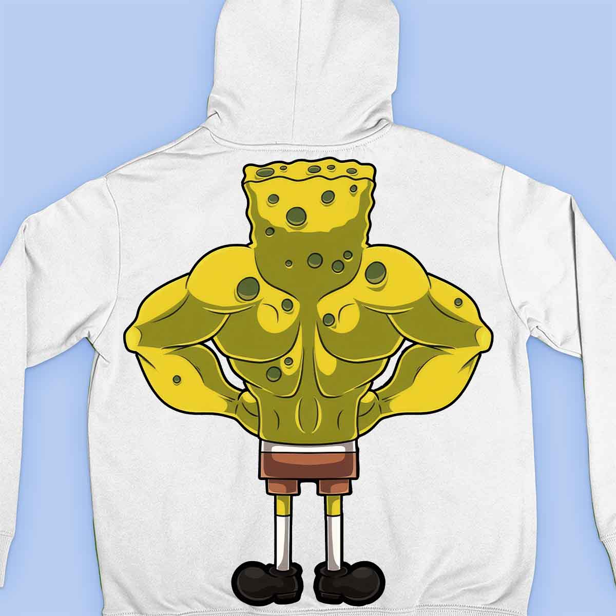 Sponge Back - Premium Hoodie Unisex Backprint