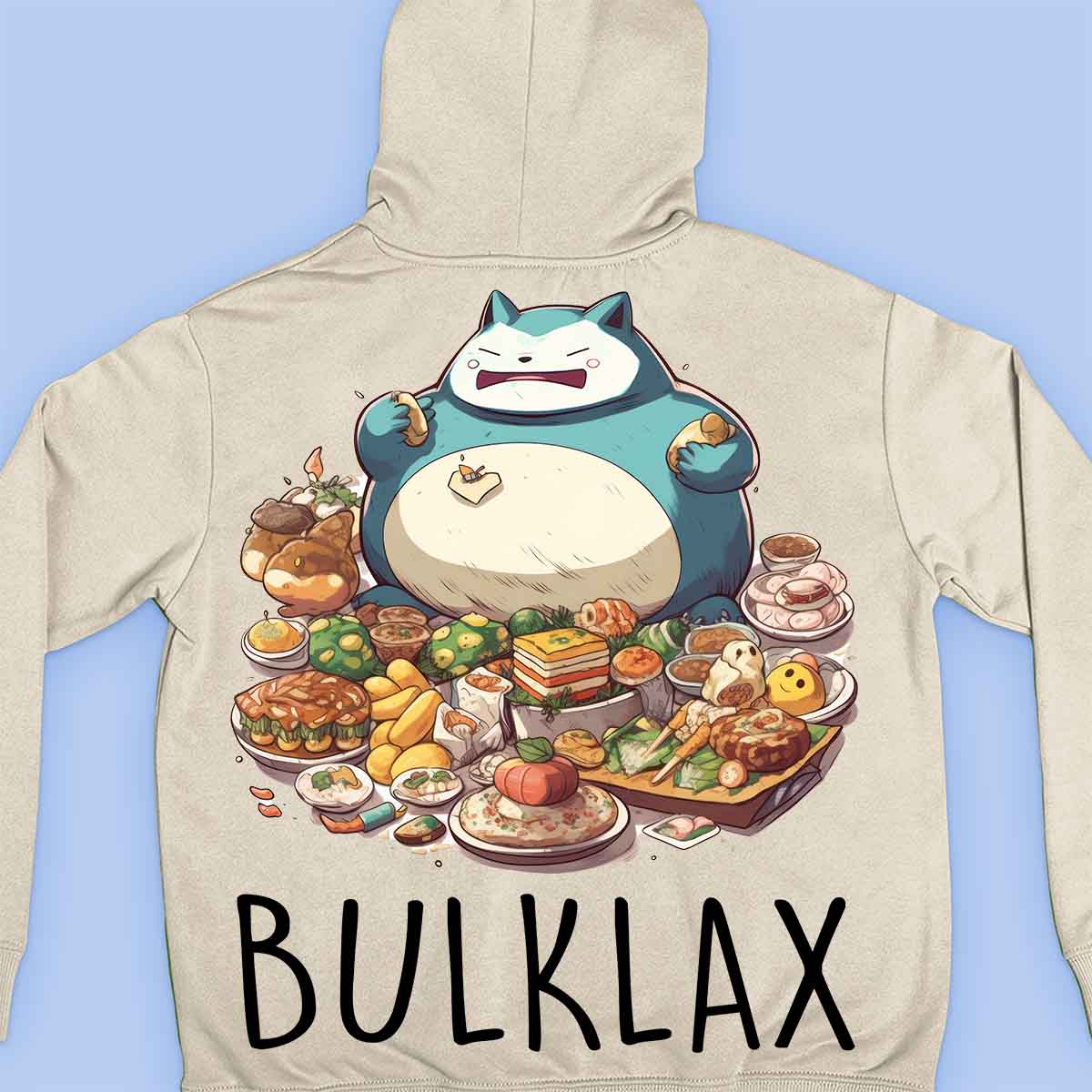 Bulklax - Premium hoodie, unisex-rugafdruk