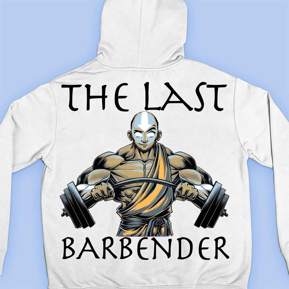 Barbender - Premium hoodie, unisex-rugafdruk