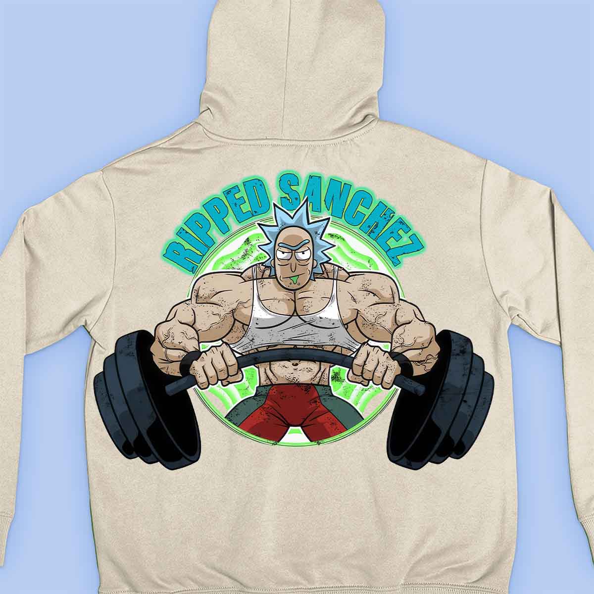 Ripped Sanchez - Premium hoodie, unisex-rugafdruk