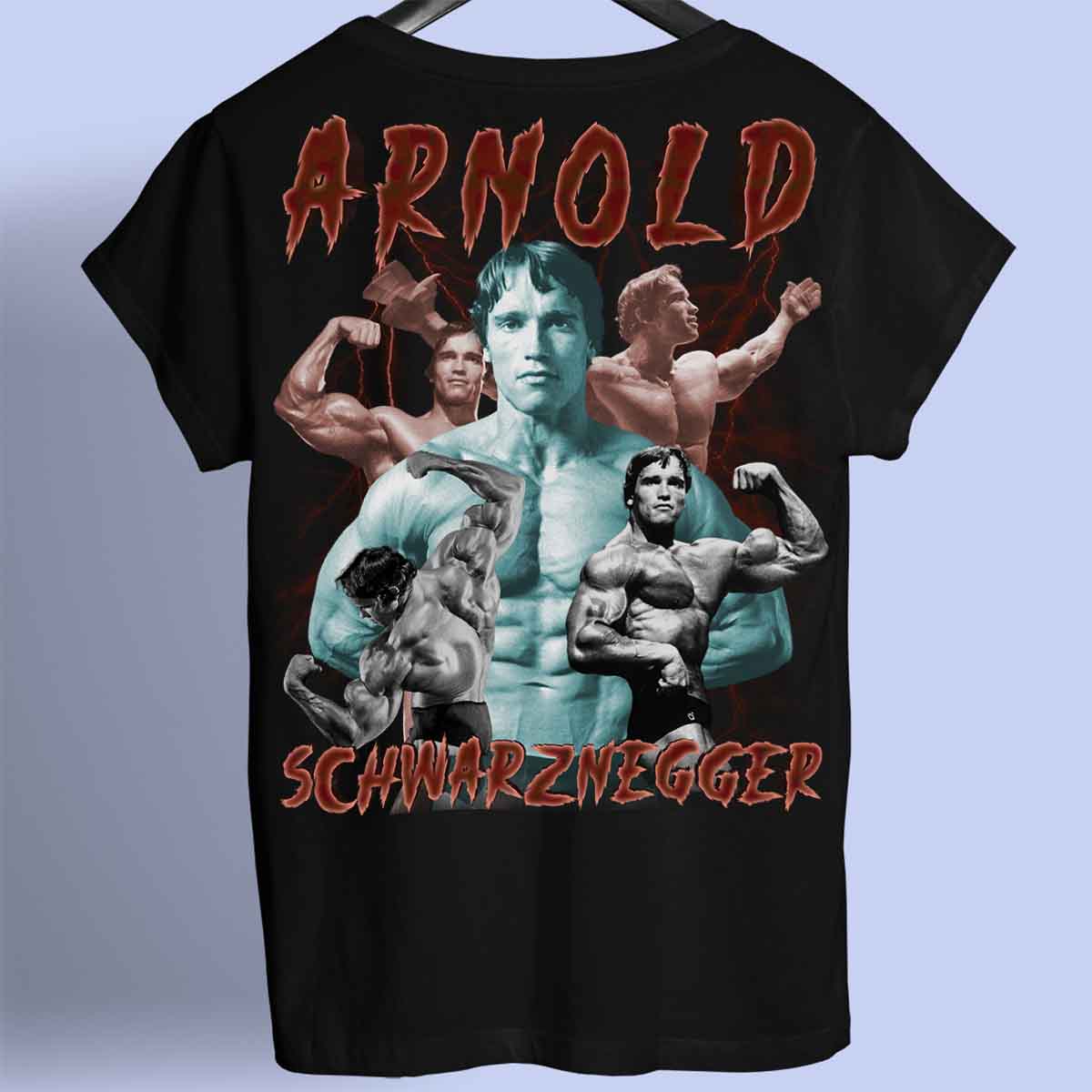 Arnold - Premium shirt, unisex-rugafdruk