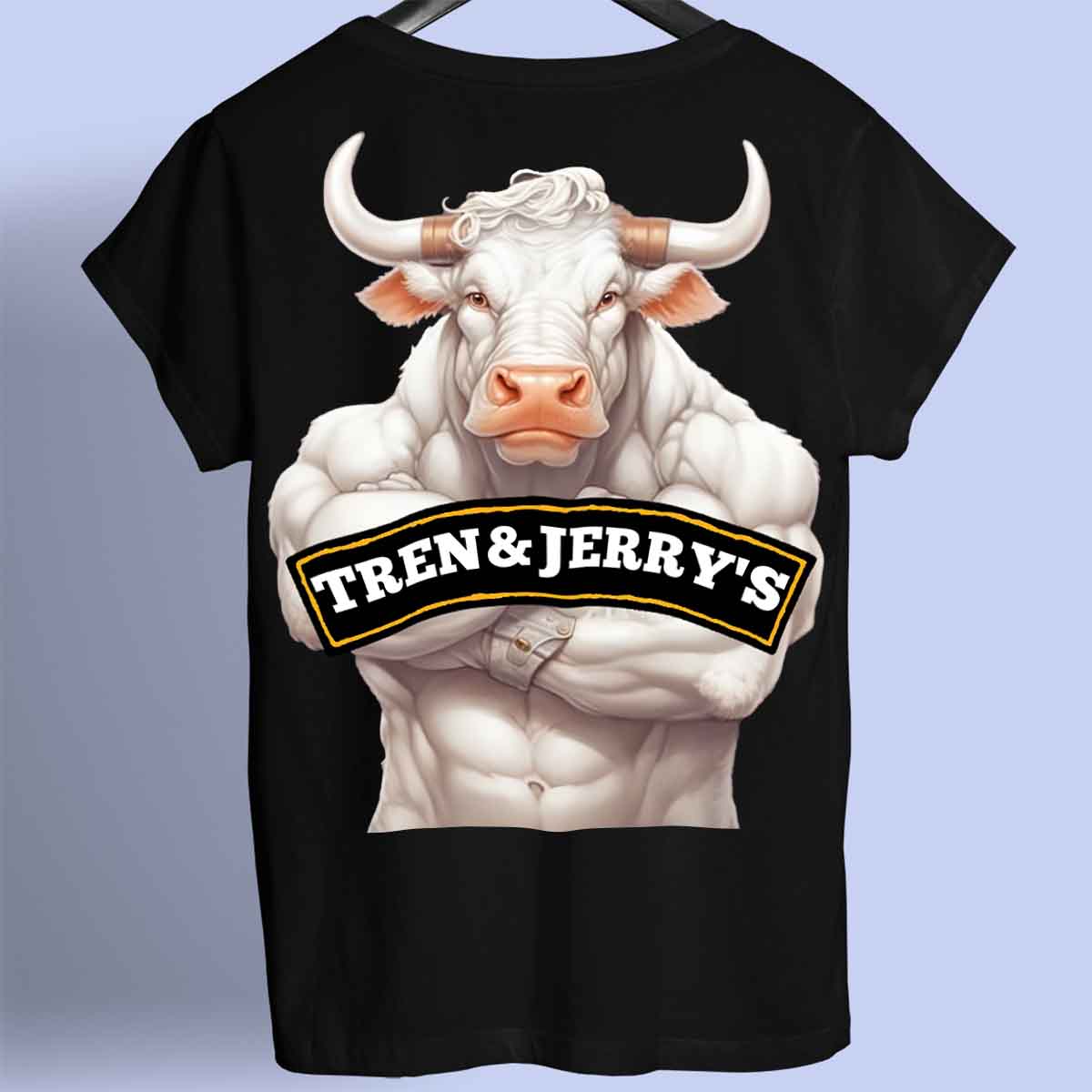 Tren&Jerry's - Premium shirt, unisex-rugafdruk