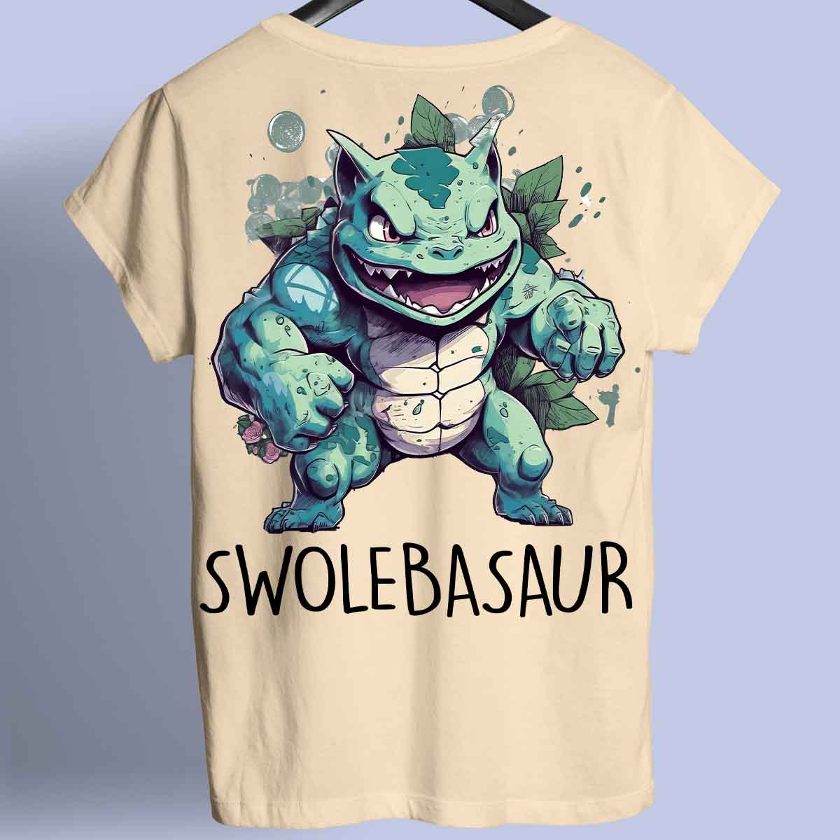 Swolebasaur - Premium T-shirt Unisex rugafdruk