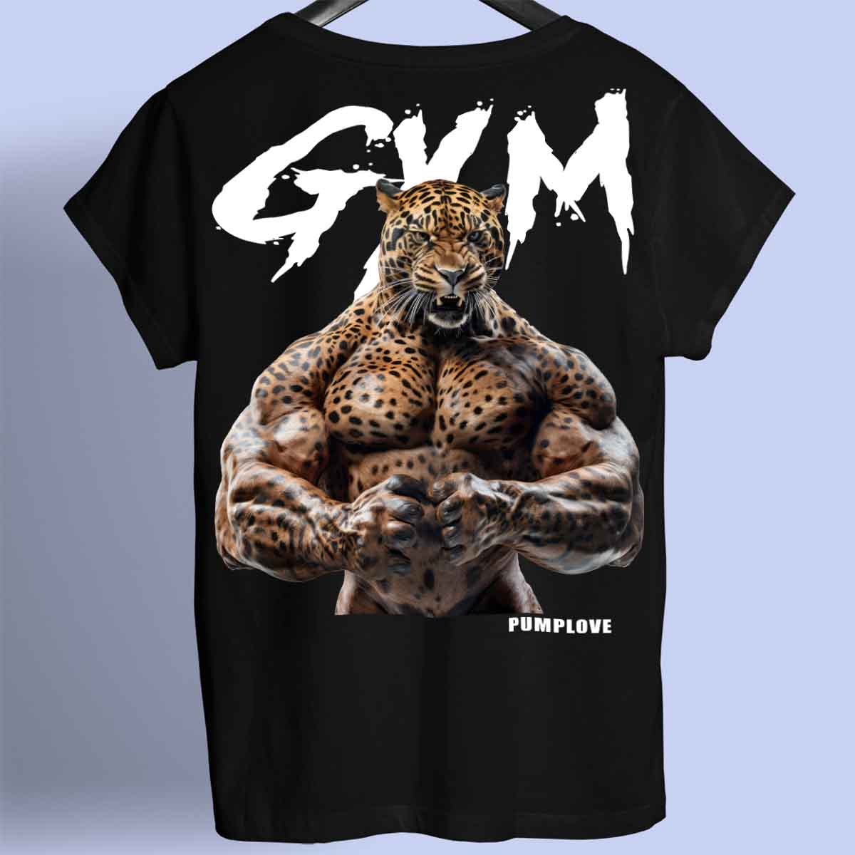 Gym Jaguar - Premium T-Shirt Unisex Backprint