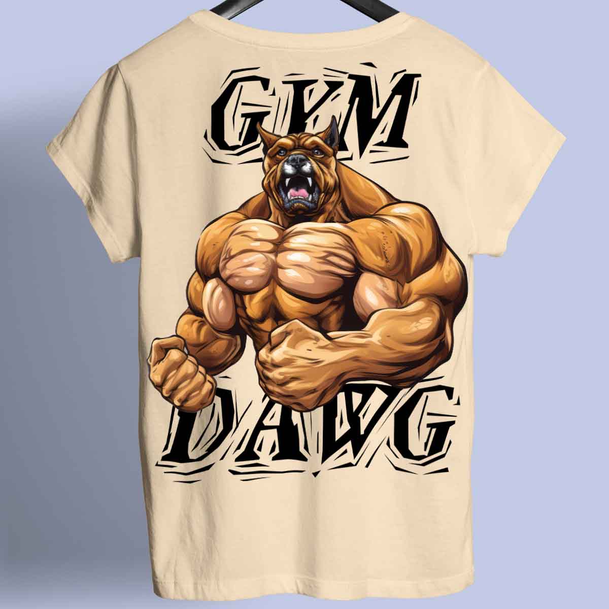 Gym Dawg - Premium T-Shirt Unisex Backprint