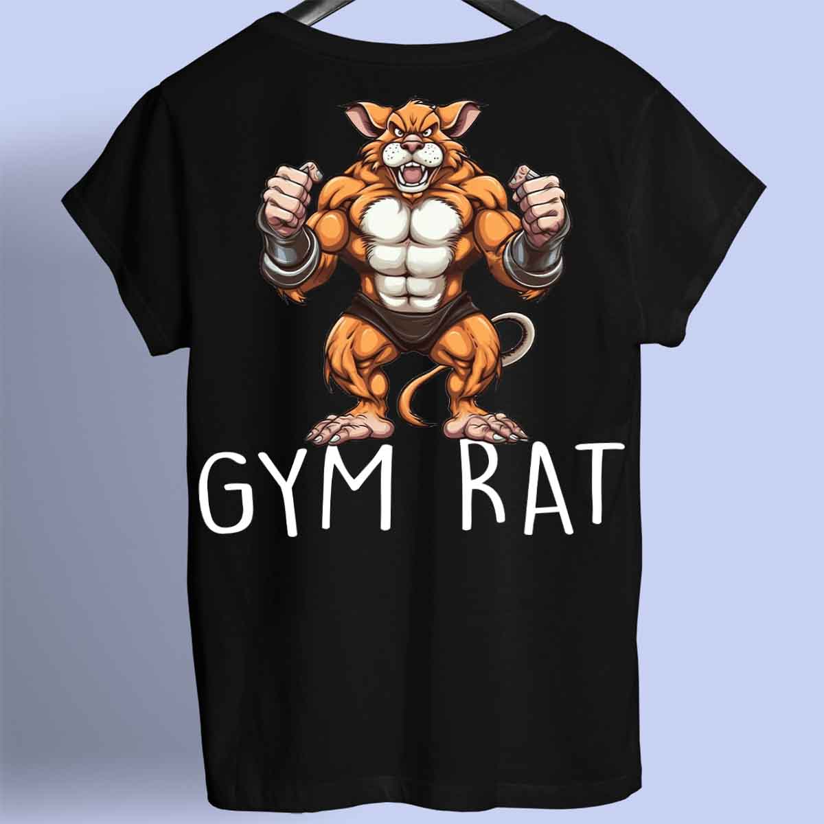 Gym Rat - Premium shirt Unisex-rugafdruk