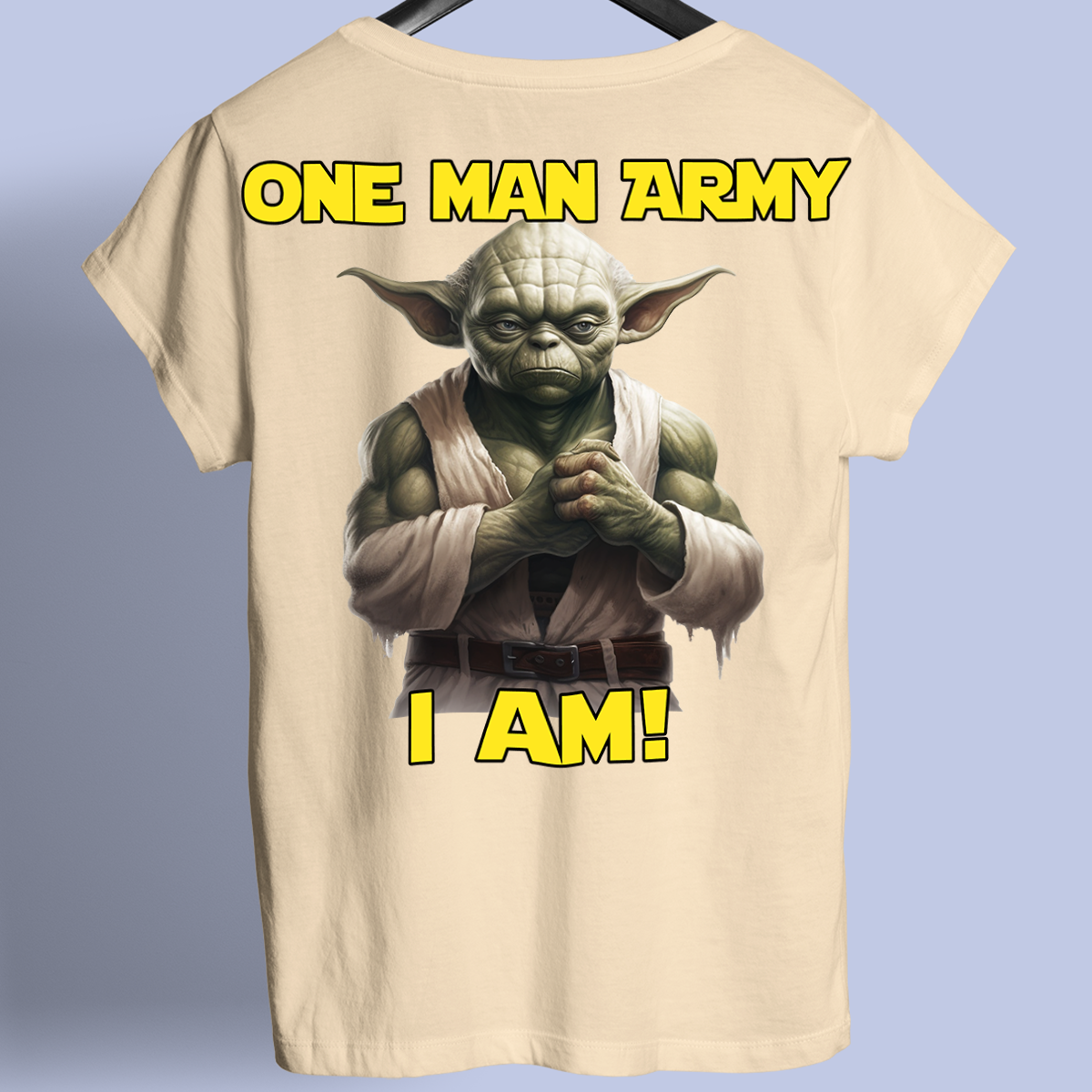 One Man Army - Premium Shirt Unisex Backprint