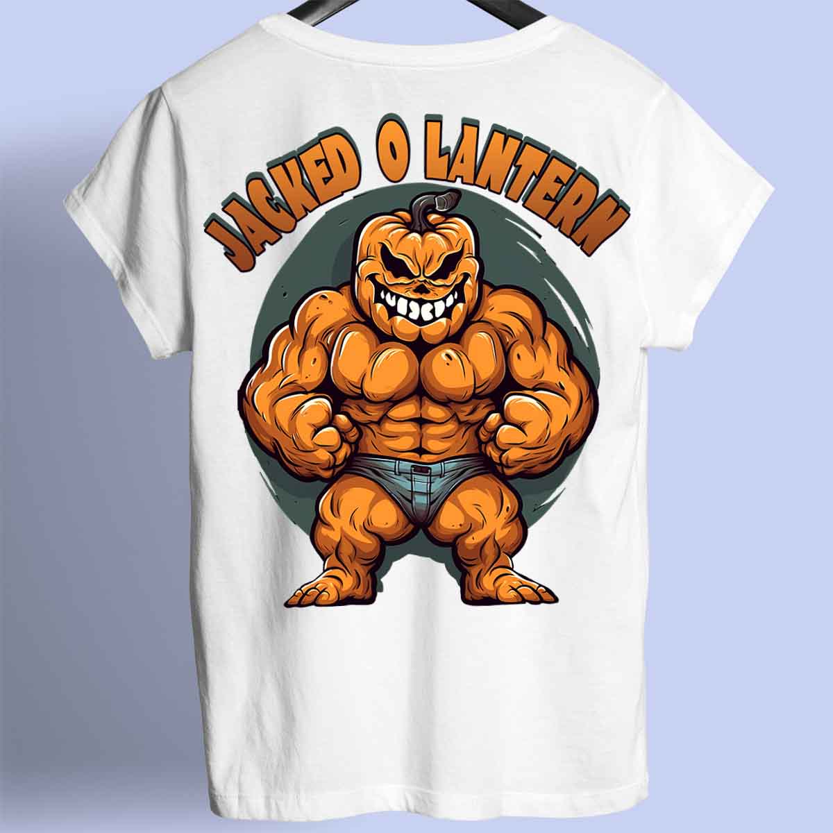 Jacked o Lantern - Premium T-shirt, unisex-rugafdruk