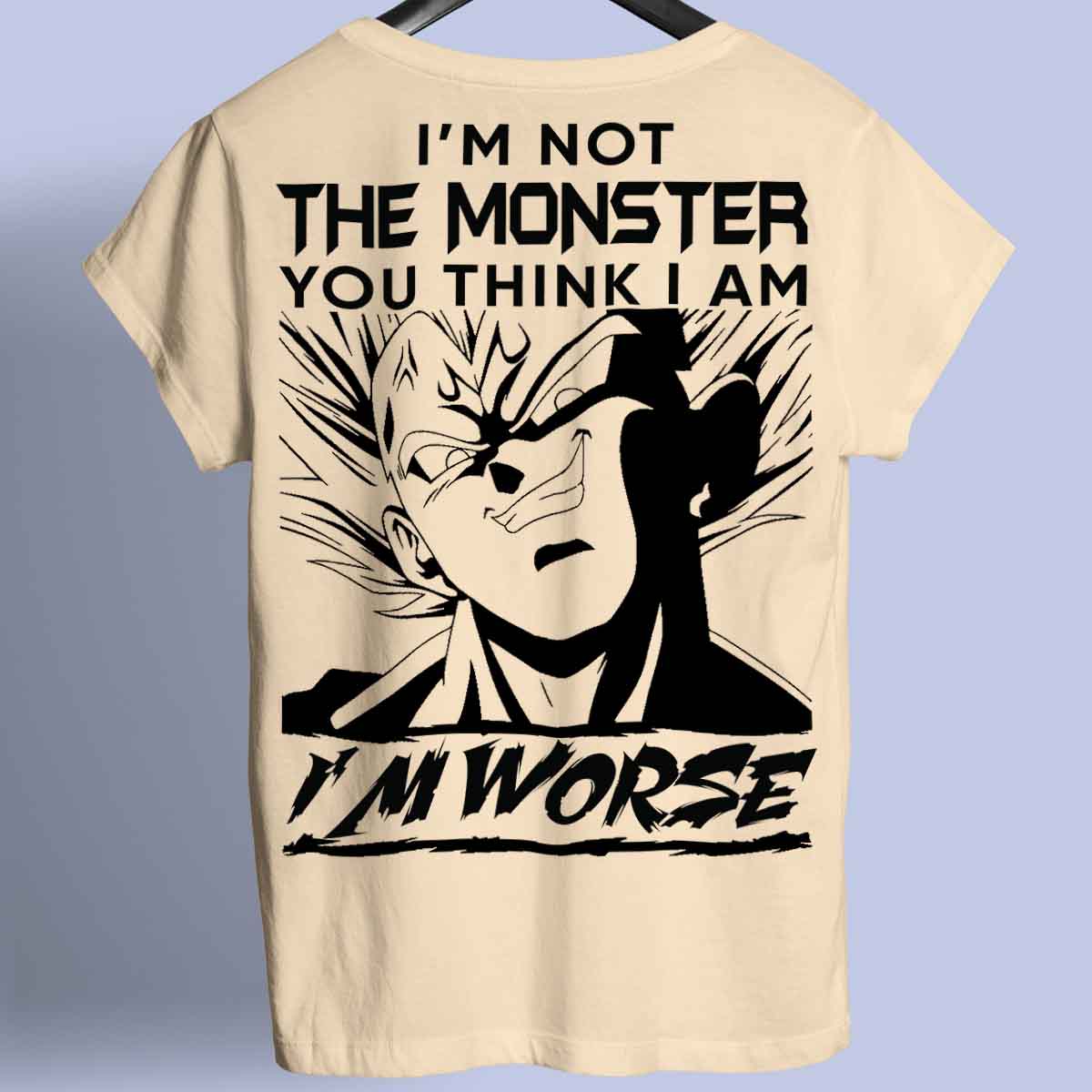 Monster - Premium T-Shirt Unisex Backprint