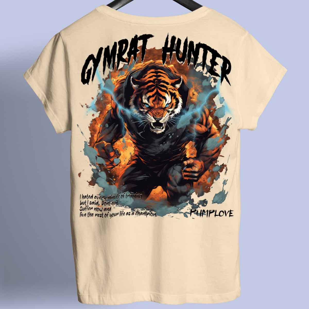 Gymrat Hunter - Premium shirt, unisex-rugafdruk