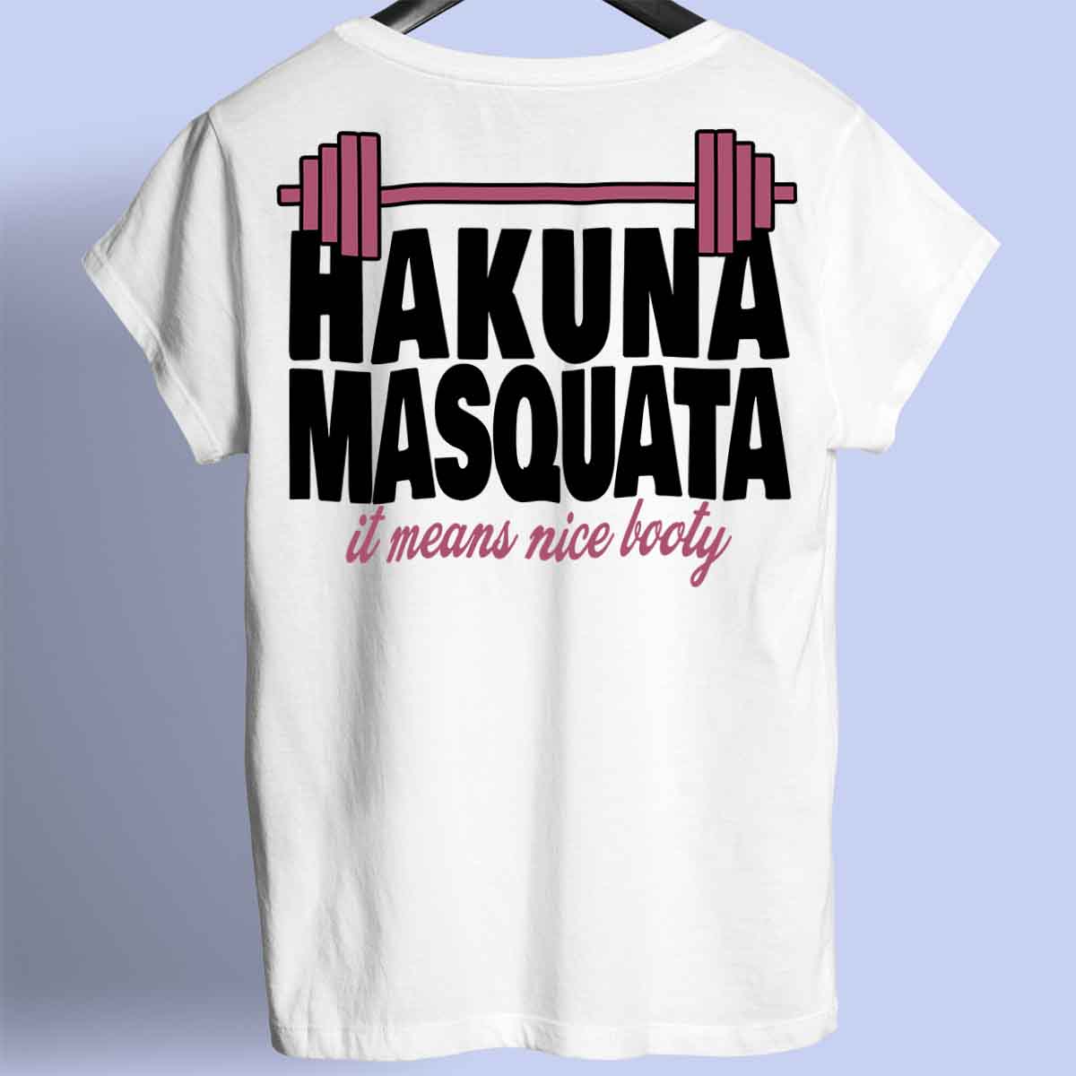 Hakuna Masquata - Premium shirt, unisex-rugafdruk