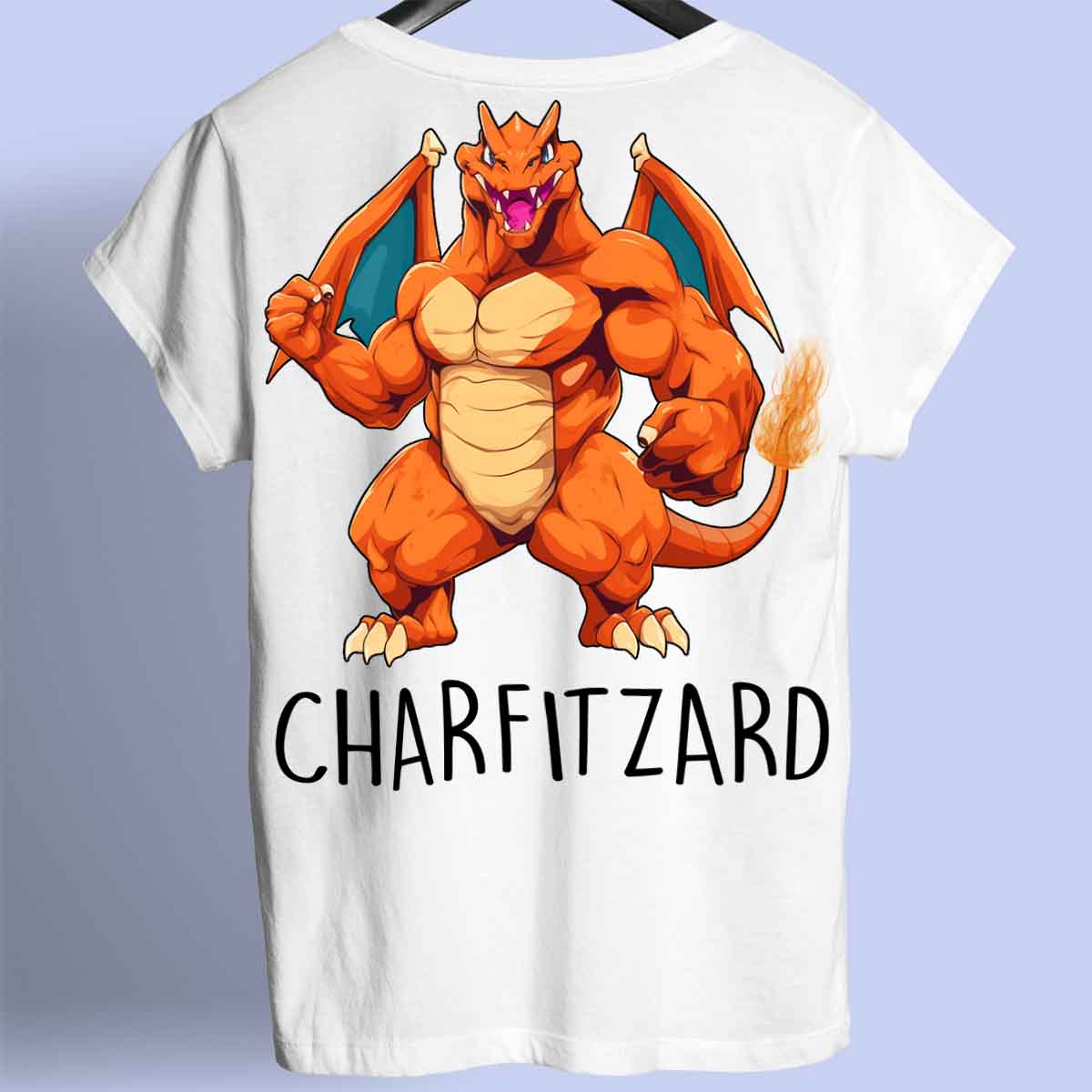 Charfitzard - Premium T-Shirt Unisex Backprint