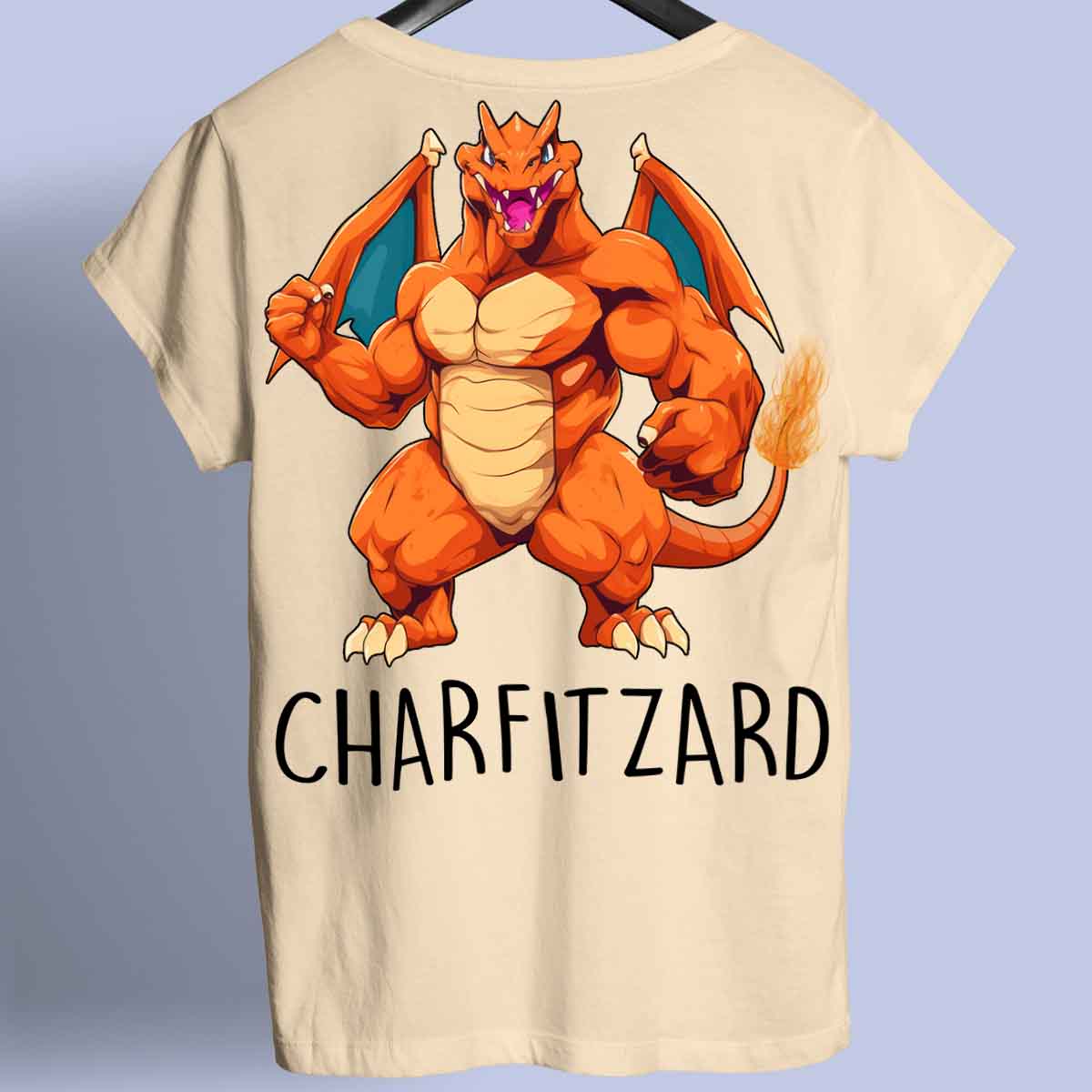 Charfitzard - Premium T-Shirt Unisex Backprint