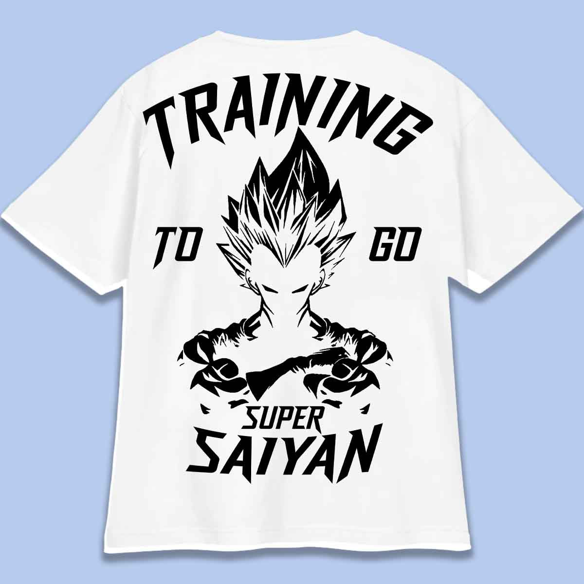 Saiyan - T-shirt oversized unisex-rugafdruk