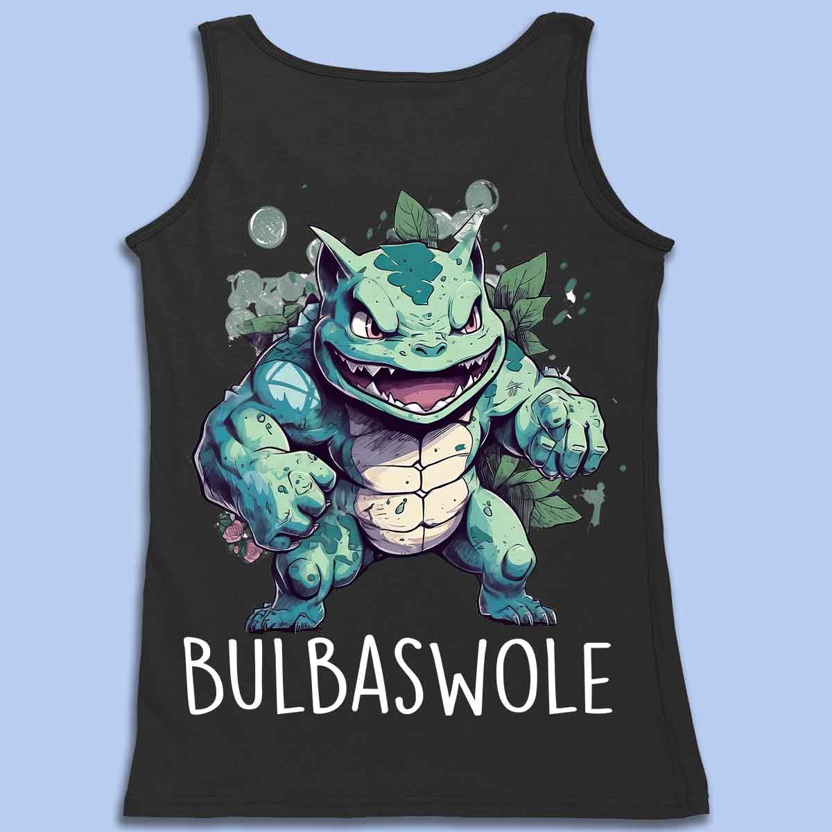 Bulbaswole - Premium Tank Top Unisex Backprint