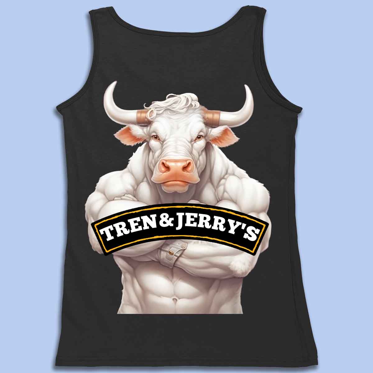 Tren&Jerry's - Premium tank top unisex back print